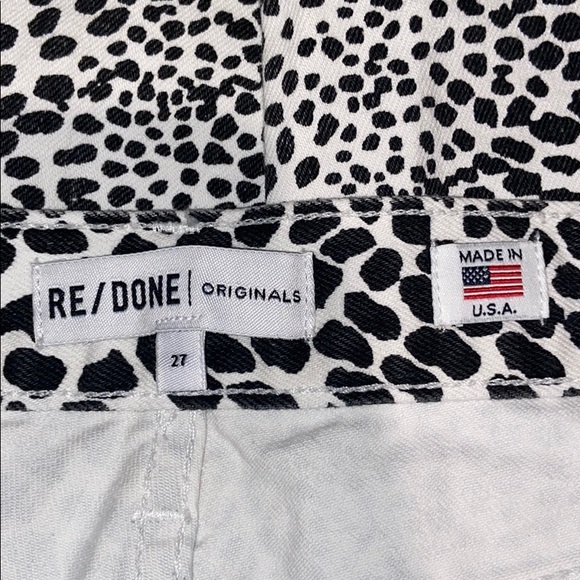 ReDone Originals Animal Print Jeans - Picture 5 of 6